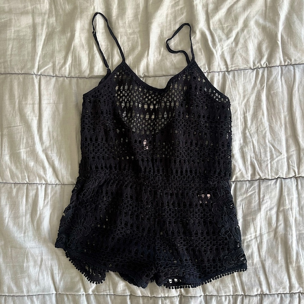 VICTORIA’s SECREt LACY ROMPER BEACH COVERUP